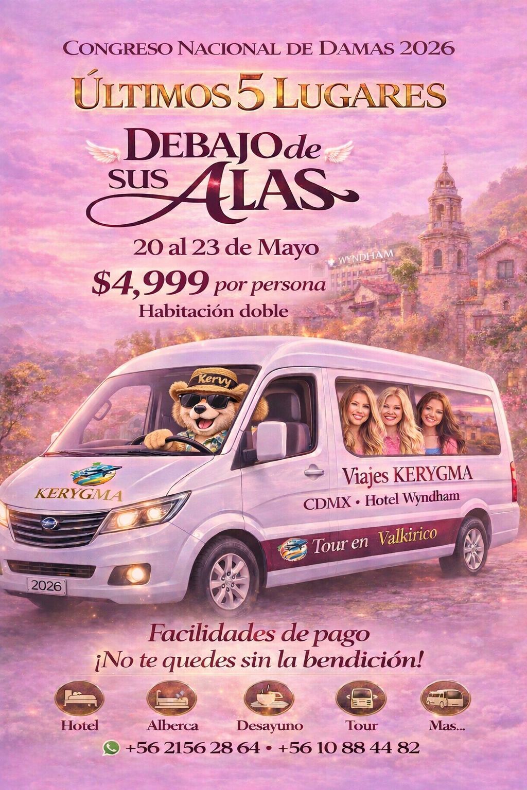 Paquete congreso nacional de damas | Habitación Doble